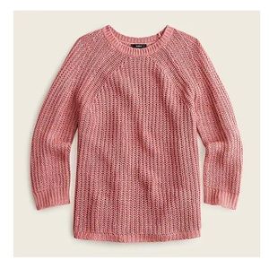 Relaxed-Fit Linen Beach Sweater